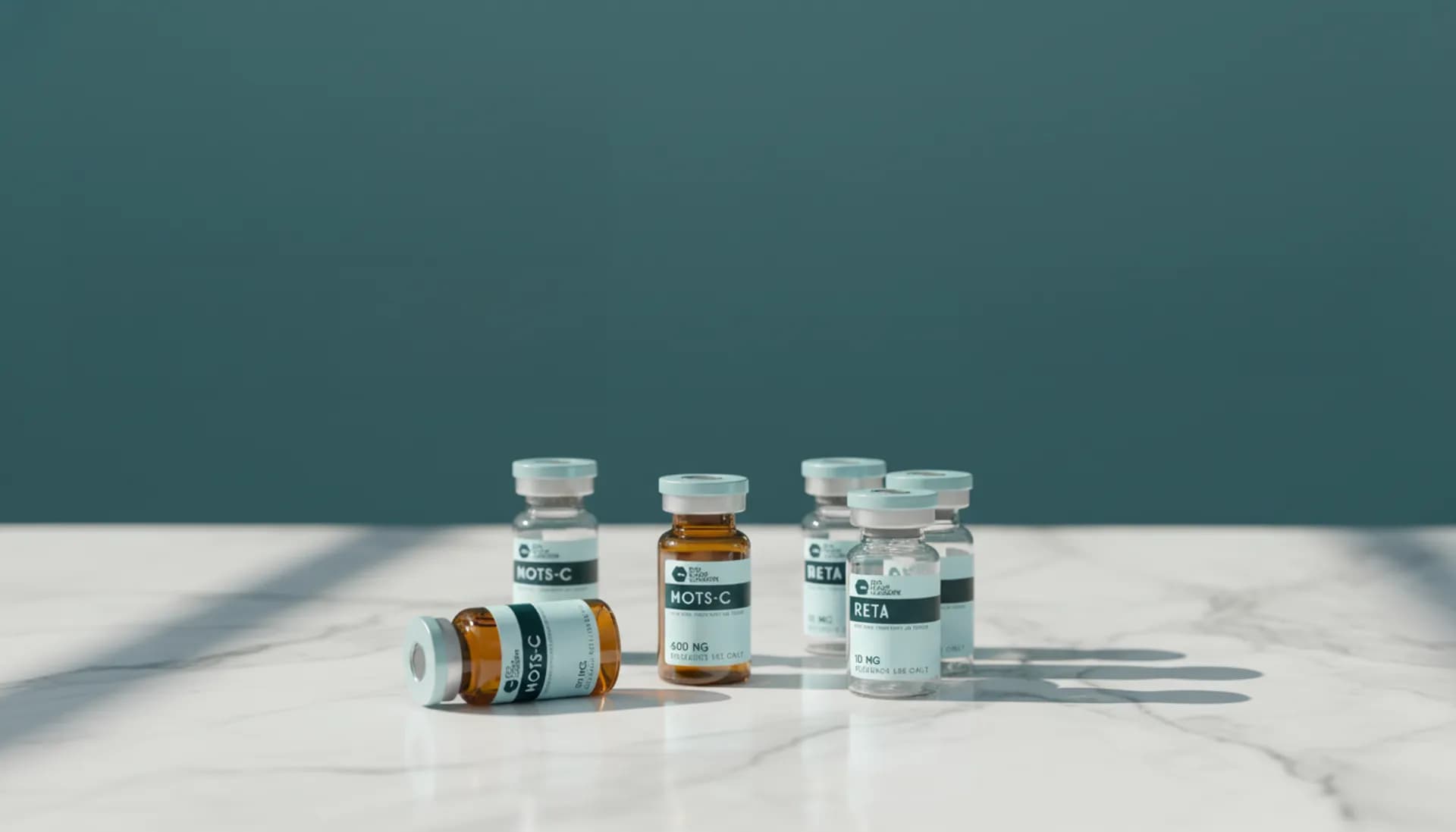 BioHack London research peptide vials