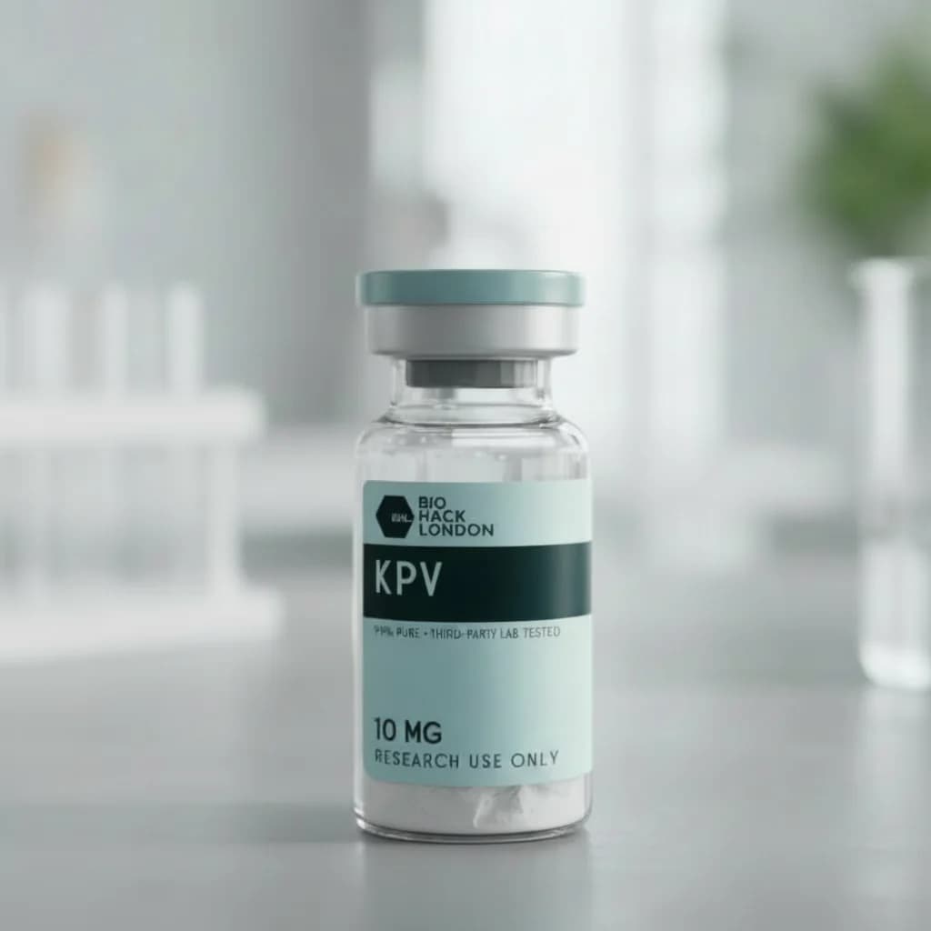KPV research vial — Janoshik tested